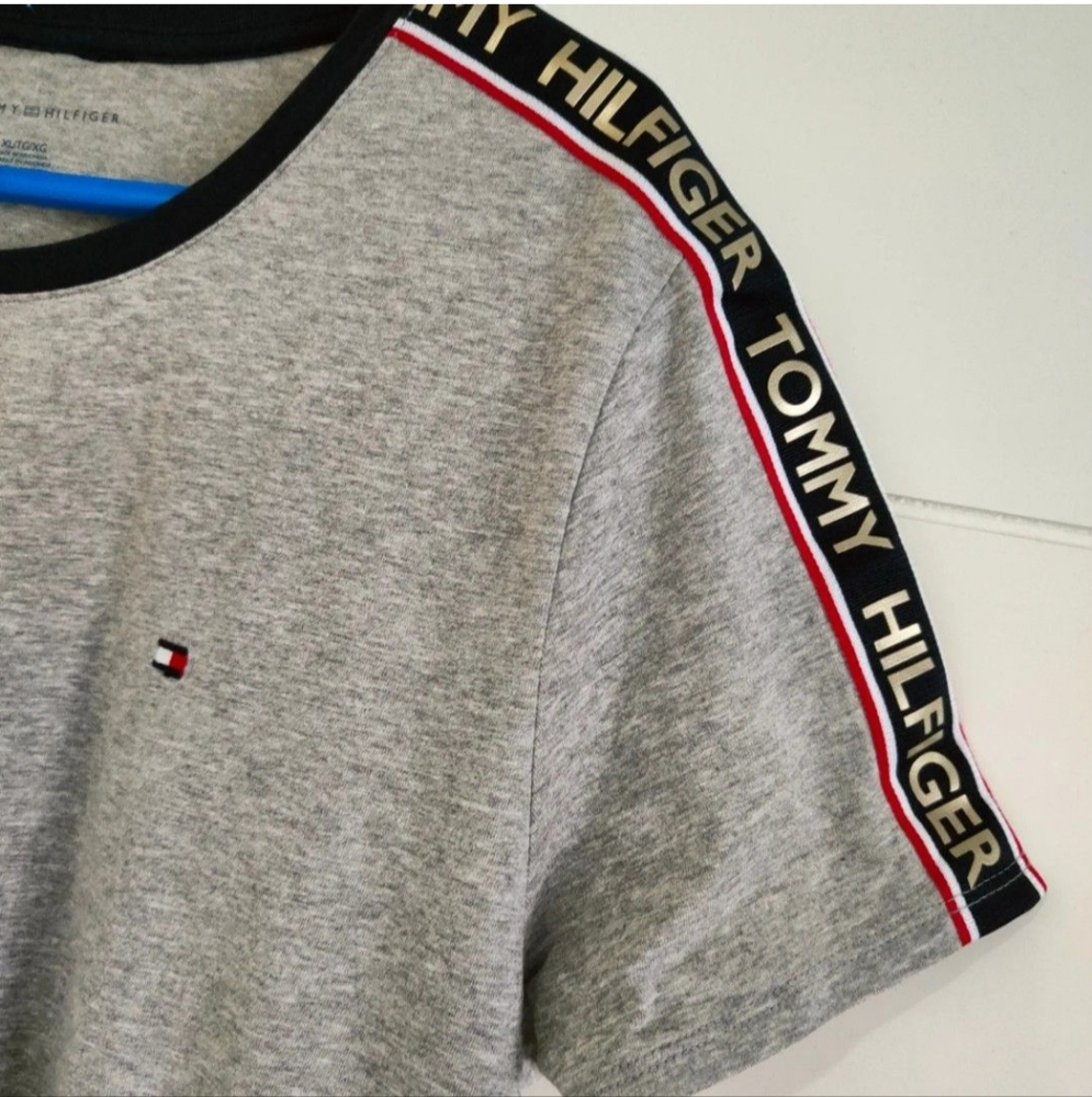 Tommy Hilfiger Gray T-Shirt Dress - Picture 6 of 12